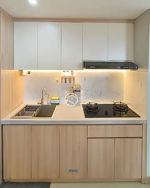 Kitchen Set Kitchenset Scandinavian Minimalis di Colomadu, Karanganyar — Solo Harmony Furniture